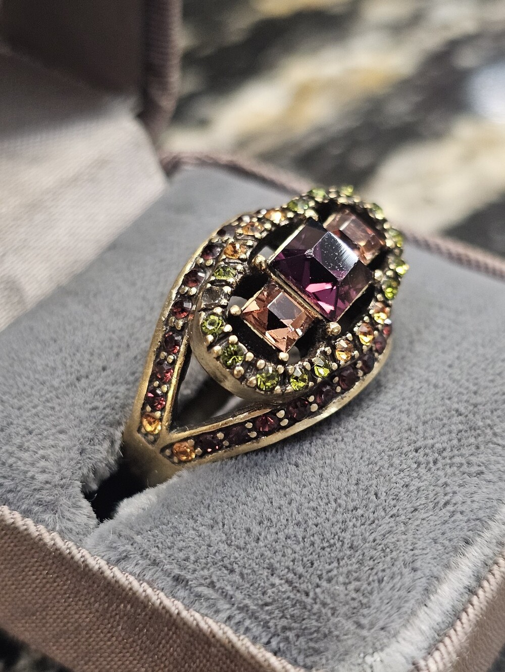 Heidi Daus Ring ~ Size 10 - Picture 2 of 4